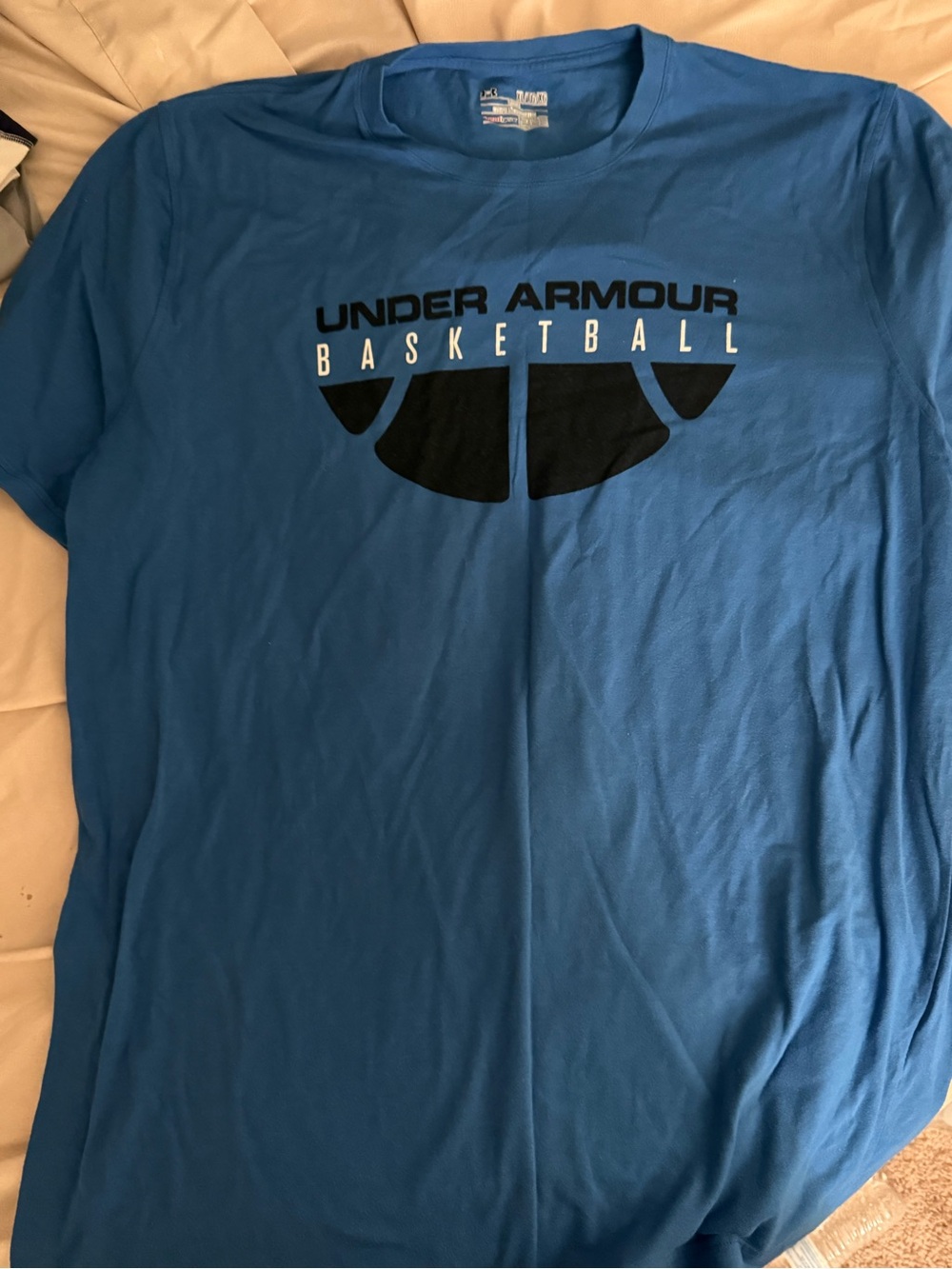 Under Armour Blue Basketball Graphic Tee